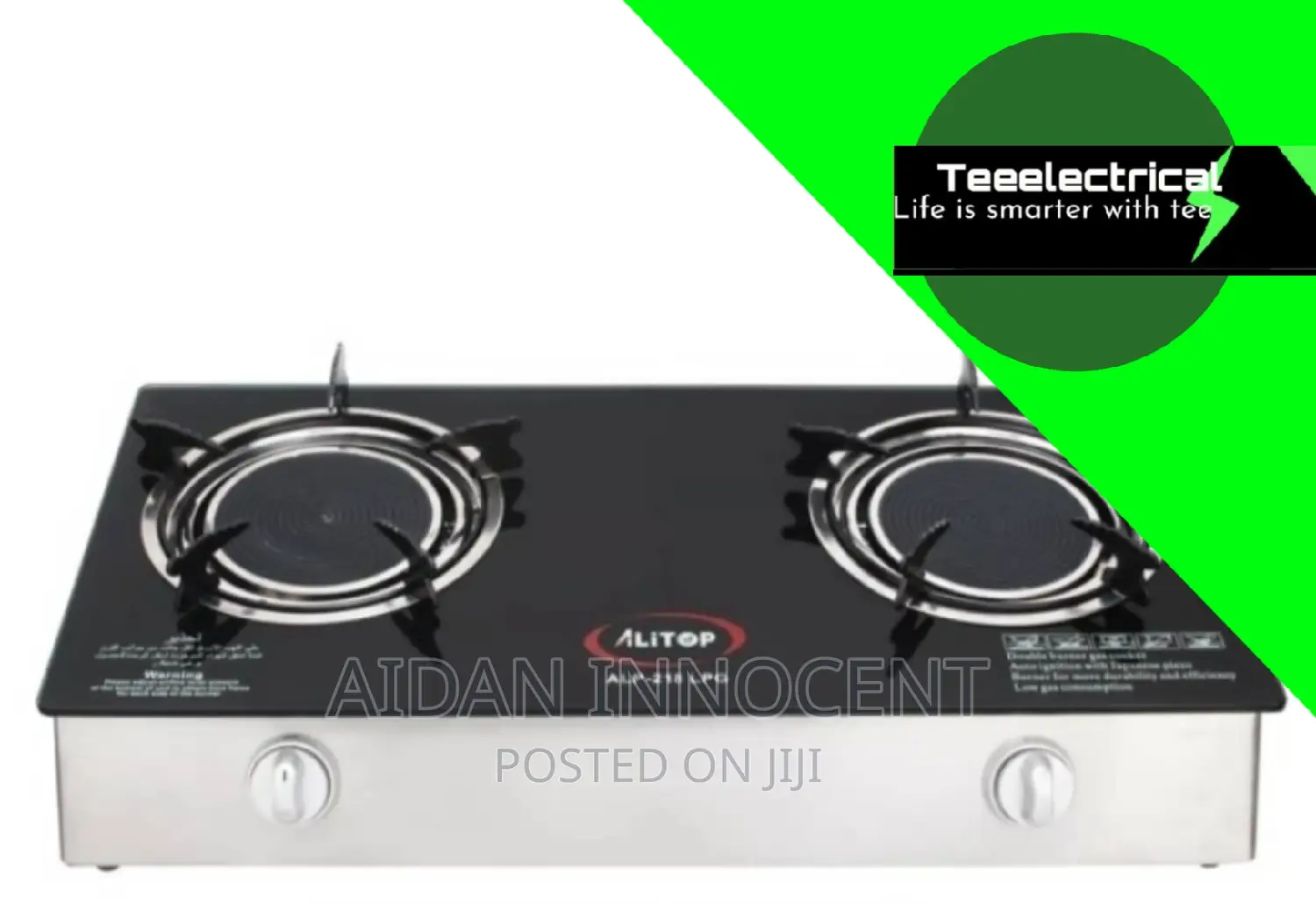 Alitop Gas Stove- Jiko La Gesi