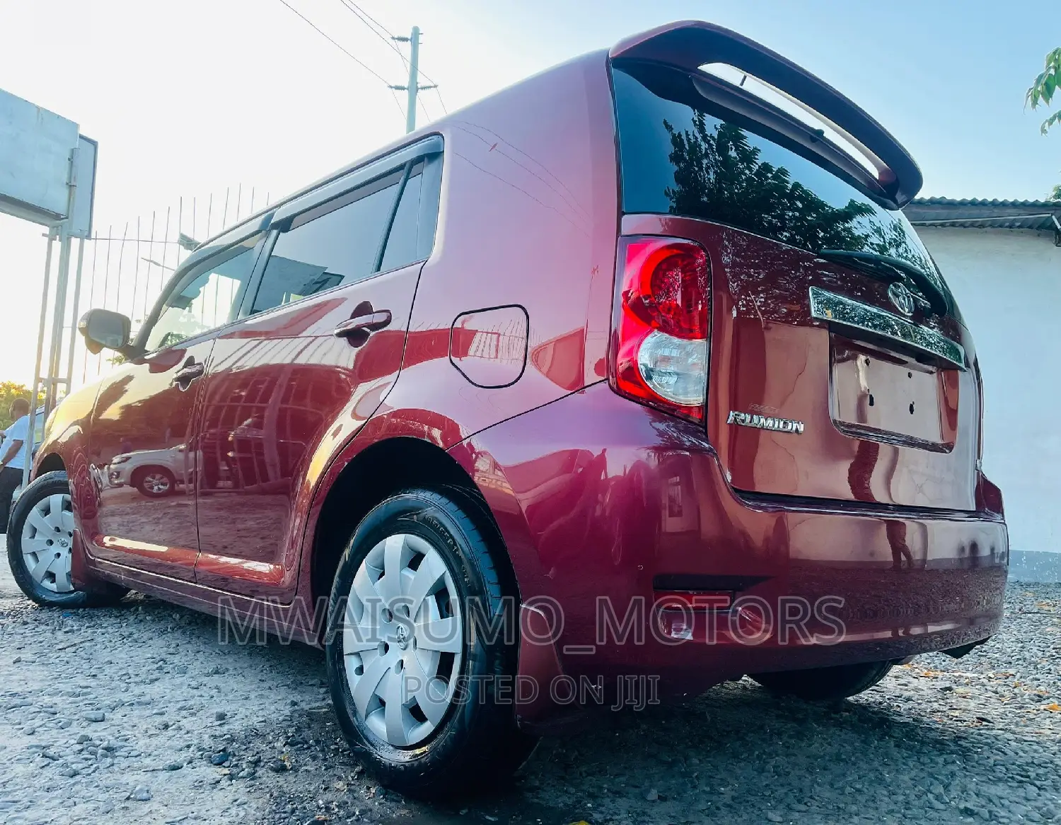 Toyota Corolla Rumion 2008 Burgundy