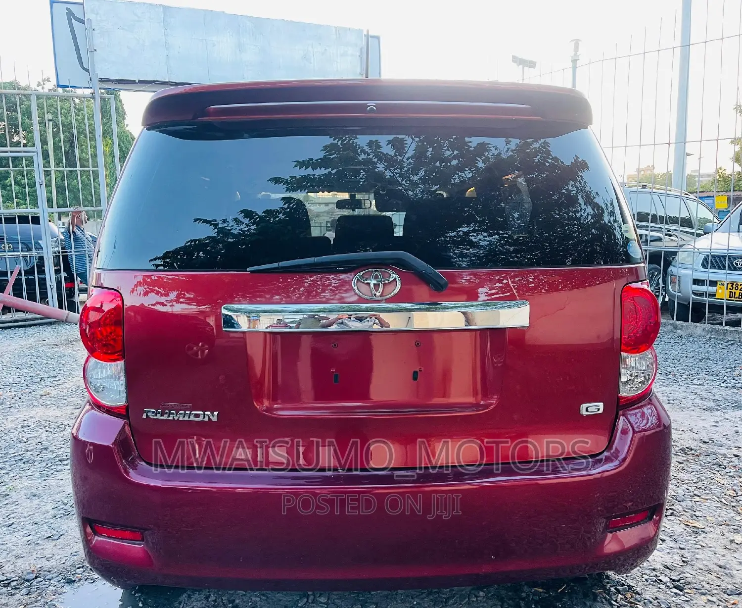 Toyota Corolla Rumion 2008 Burgundy