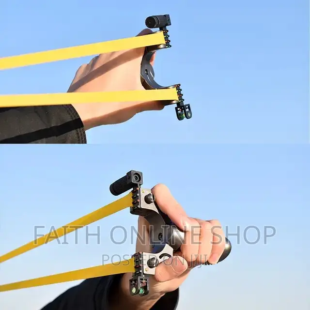 Hunting Resin Slingshot Shooting
