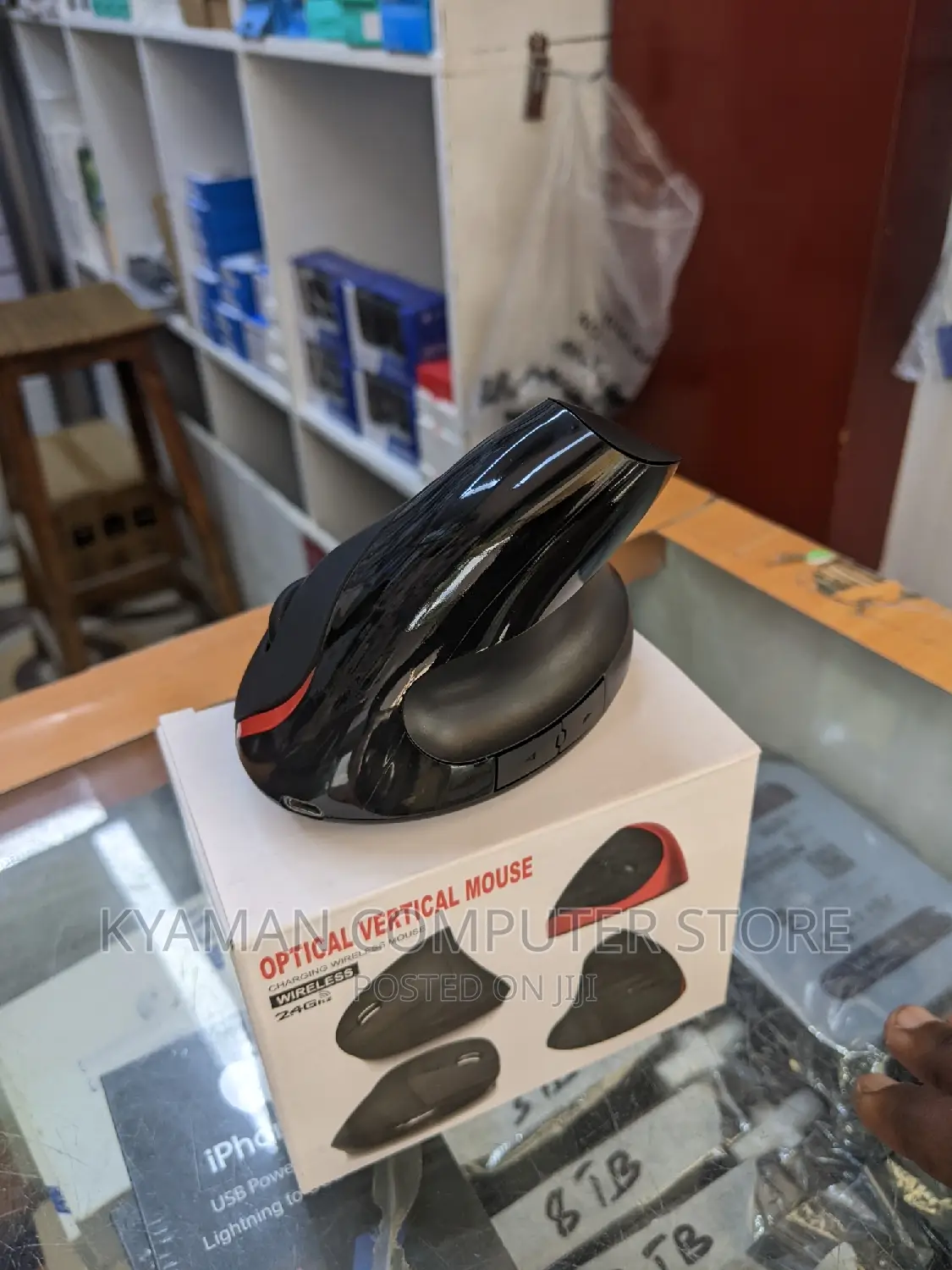 Mouse Rechargeable Optical Vertical