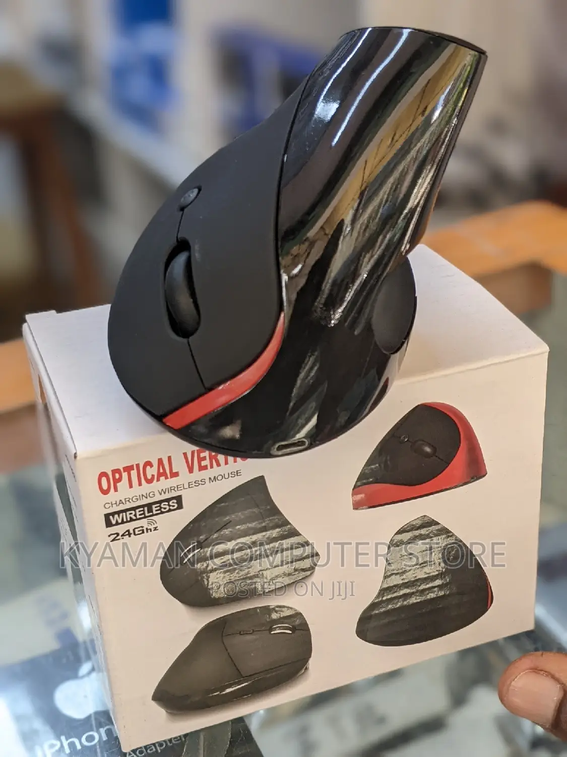 Mouse Rechargeable Optical Vertical