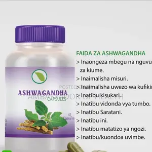 Ashwaganda Capsule Inaondoa Vimbe Mbalimbali Za Mwili