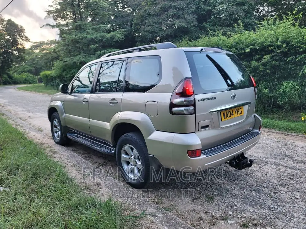 Toyota Land Cruiser Prado 2007 Silver