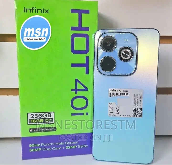 New Infinix Hot 40i 128 GB Silver