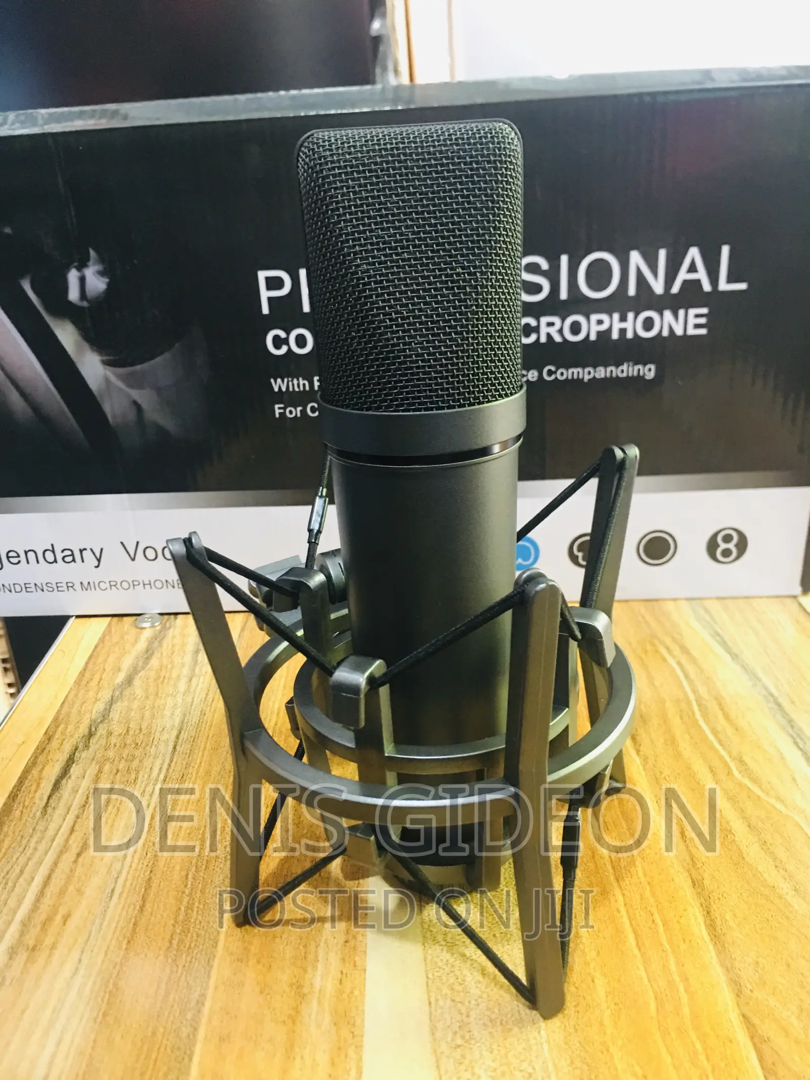 Microphone Condesor/Professional Sound Card