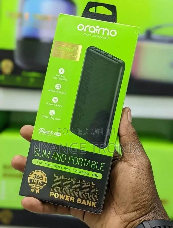 Oraimo Powerbank 10,000mah