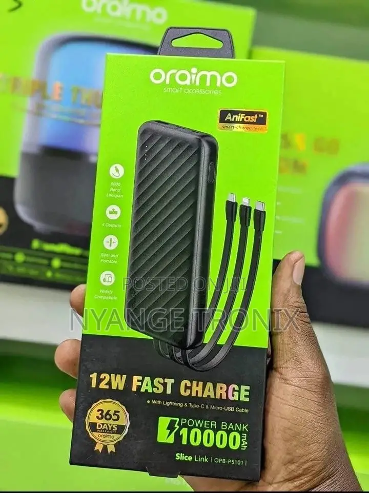 Oraimo Powerbank 10,000mah