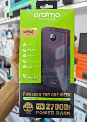Oraimo Powerbank 27,000mah