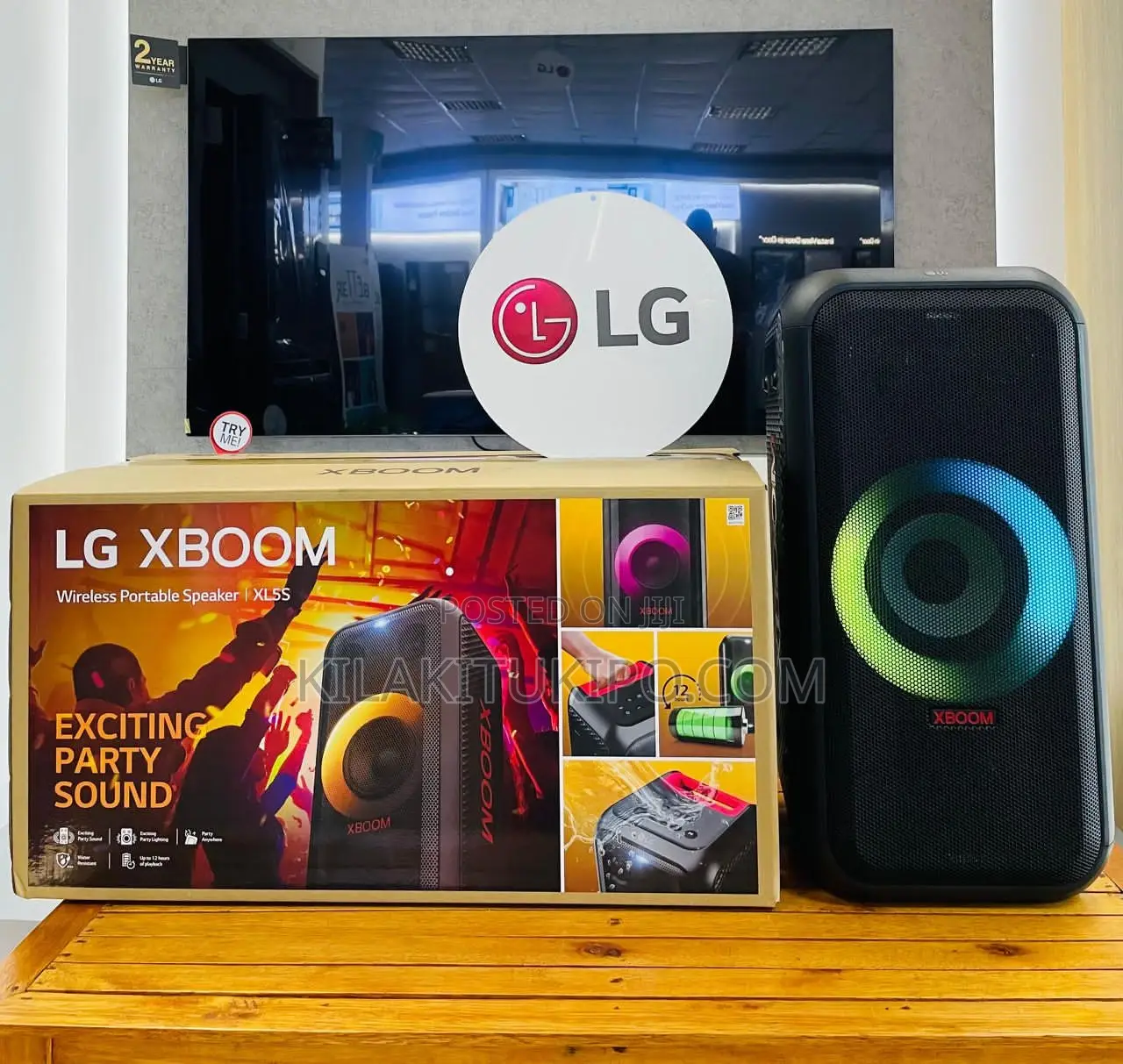 LG 2023 Xboom Wireless Rechargable Speaker Xl5s