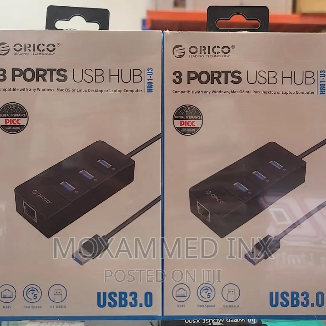 ORICO 3port USB + LAN Hub
