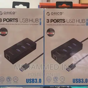 ORICO 3port USB + LAN Hub