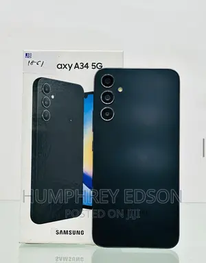 New Samsung Galaxy A34 5G 128 GB Black