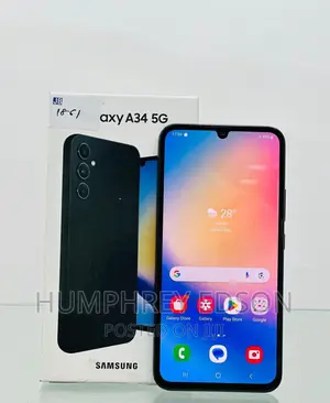 New Samsung Galaxy A34 5G 128 GB Black