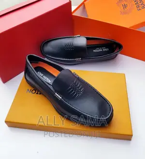 Mens Loafers Louis Voitton Material Pure Leather