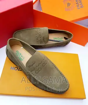 Mens Loafersferagamo Material Pure Leather
