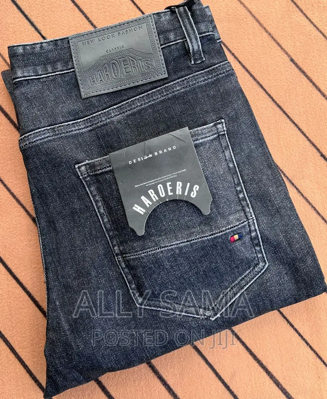 American Jeans Dark Gray Material.Otigalj