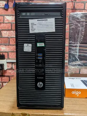 Desktop Computer HP 4GB AMD A4 HDD+SSD 500GB