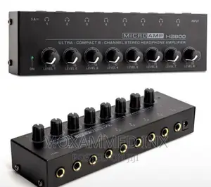 Headphone Amplifier 8 Channels