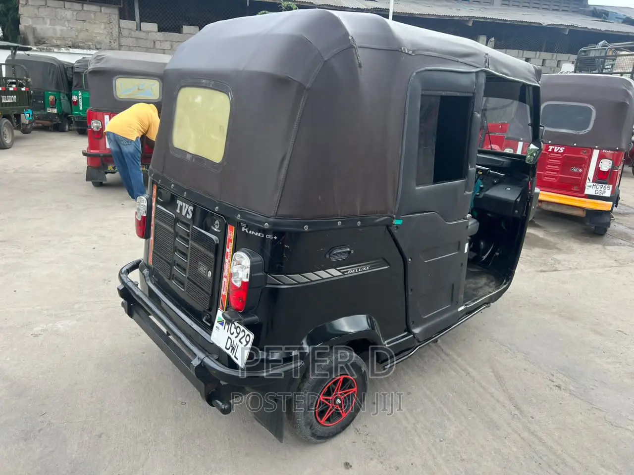 TVS King Deluxe Plus iTouch Start 2023 Brown