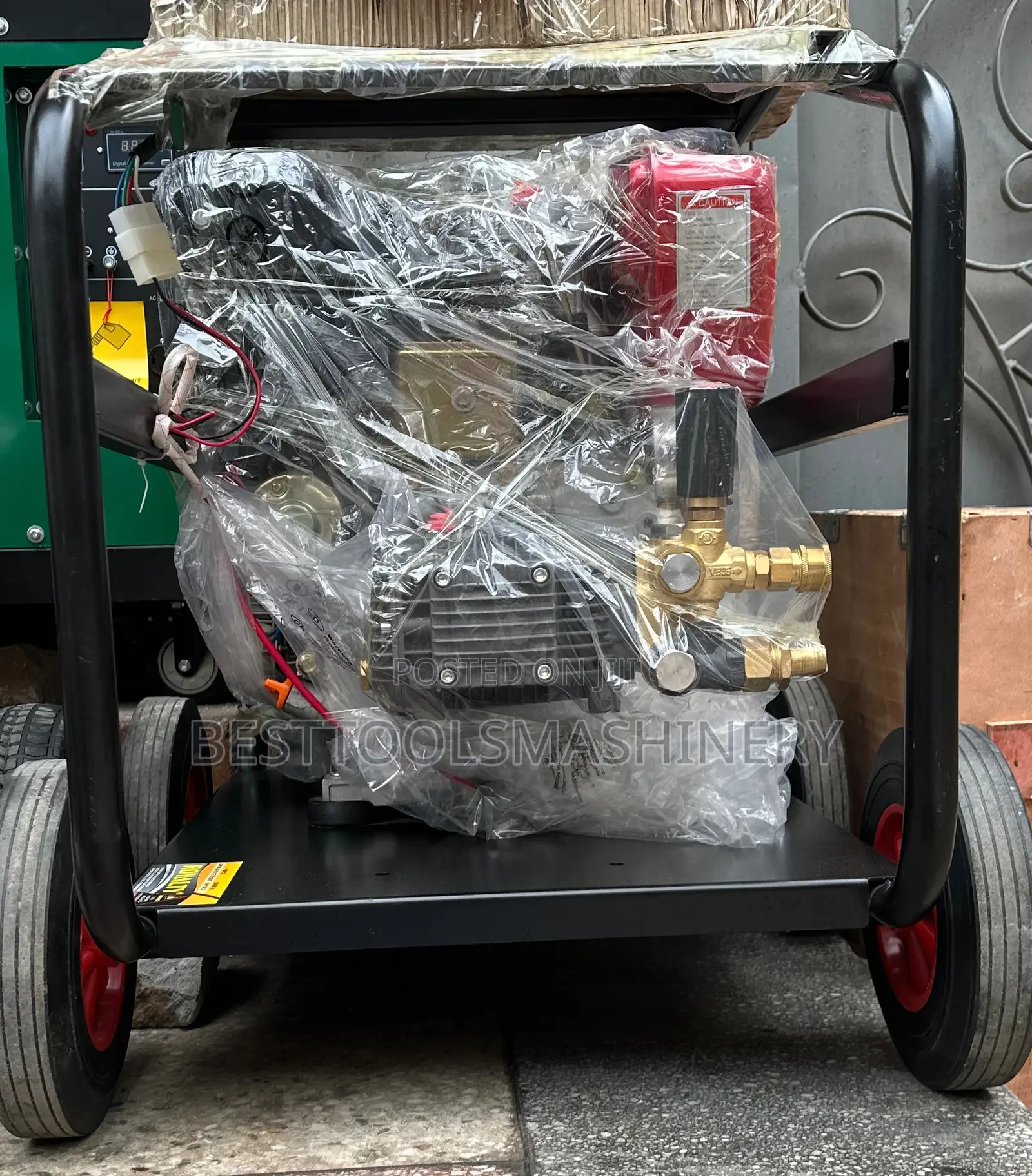 Four Wheel Diesel Pressure Washer