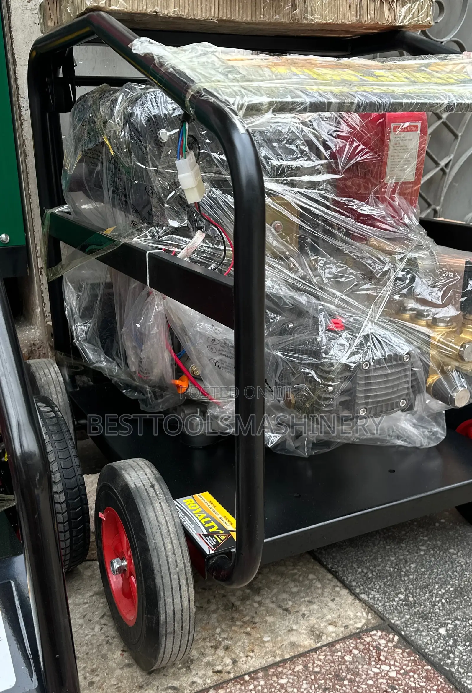 Four Wheel Diesel Pressure Washer