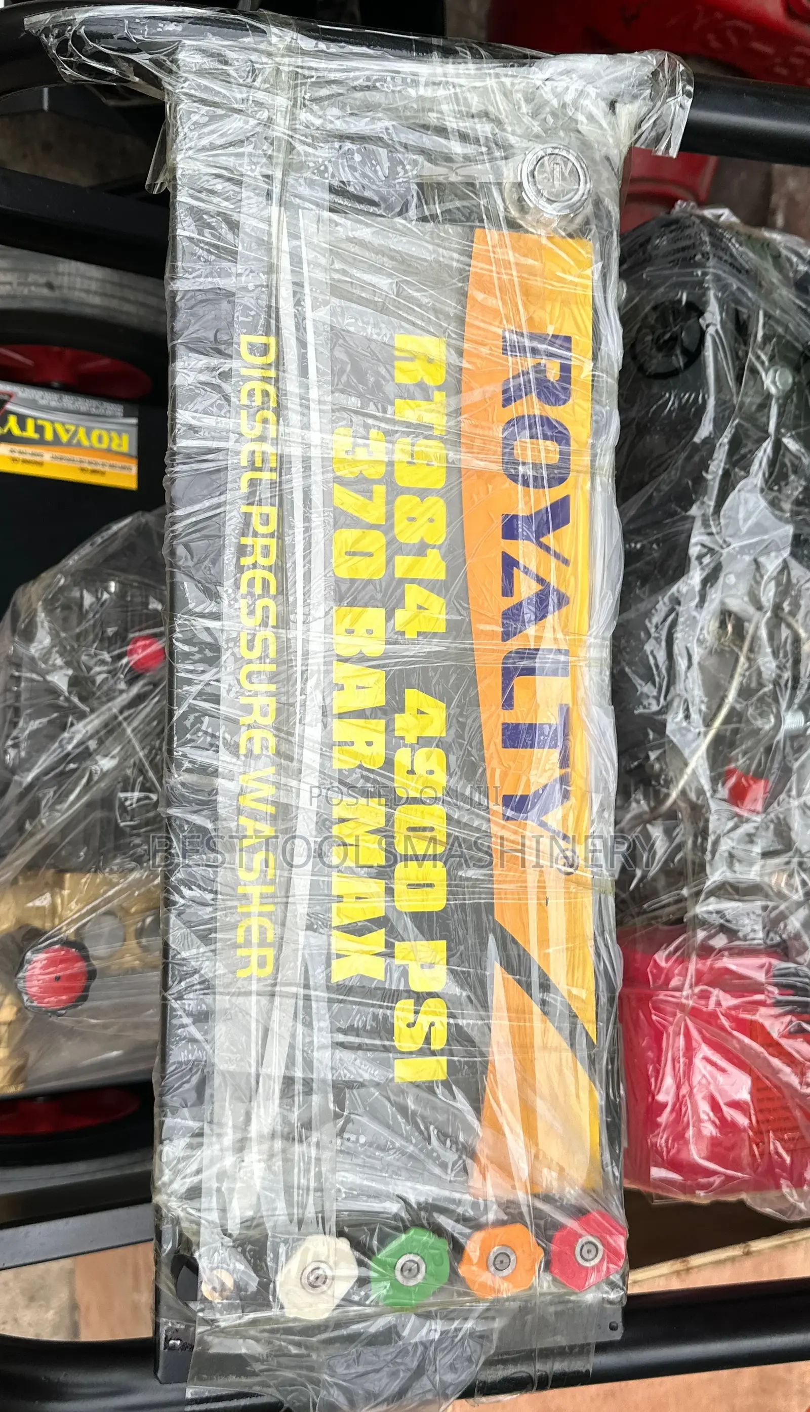 Four Wheel Diesel Pressure Washer