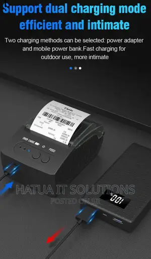 Mini Receipt Bluetooth Printer