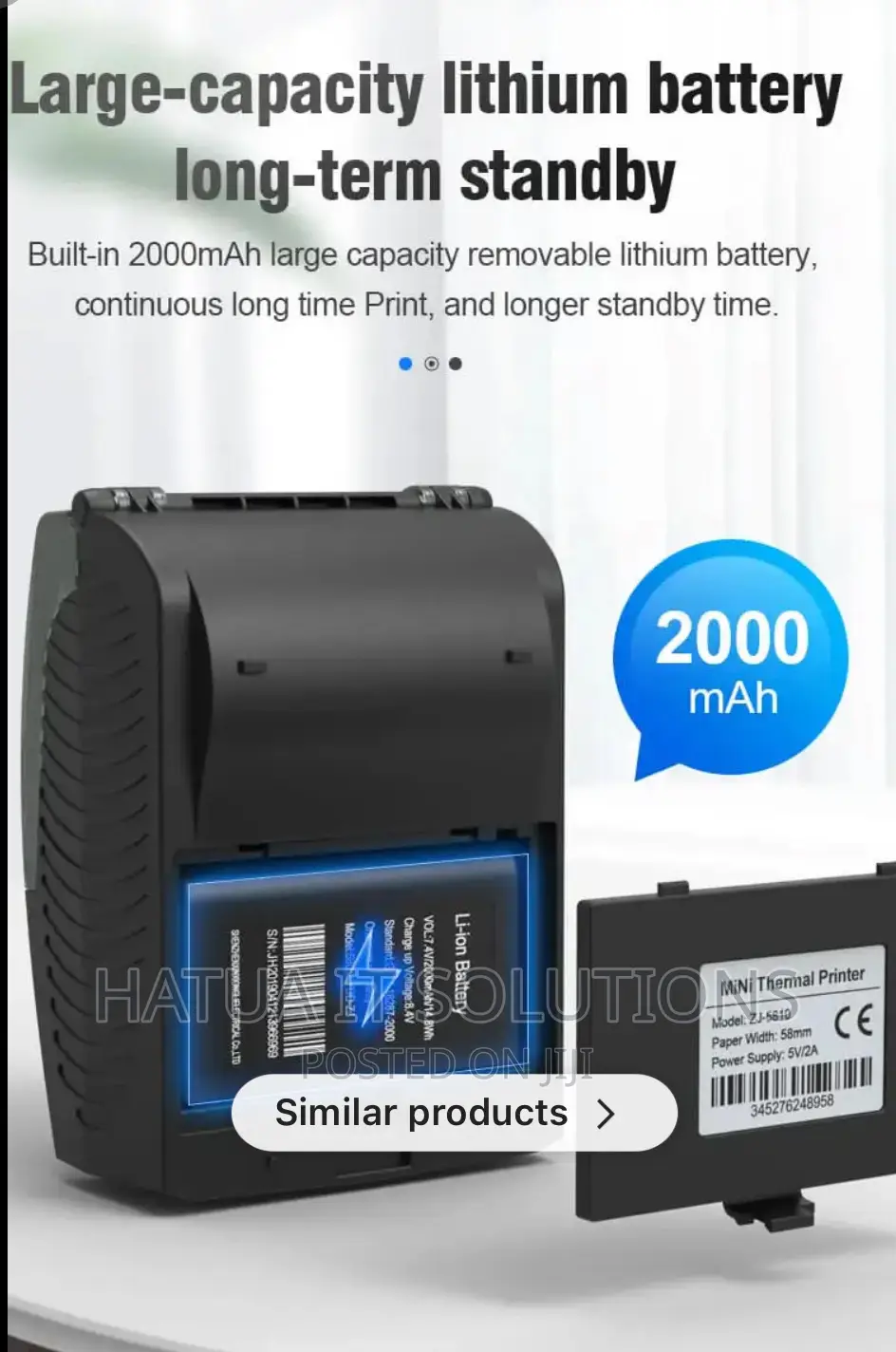 Mini Receipt Bluetooth Printer