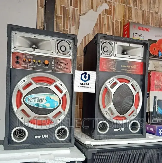 Mr UK Speakers 2 Na Wireless Mic 2