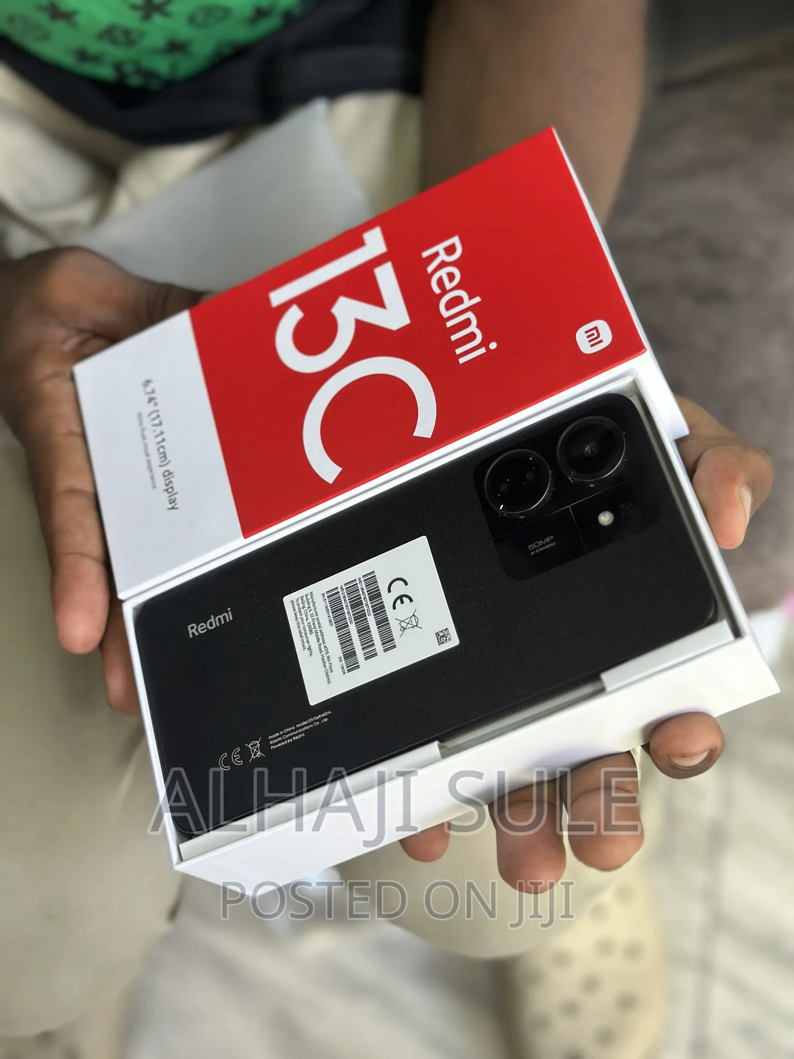 New Xiaomi Redmi 13C 128 GB Black