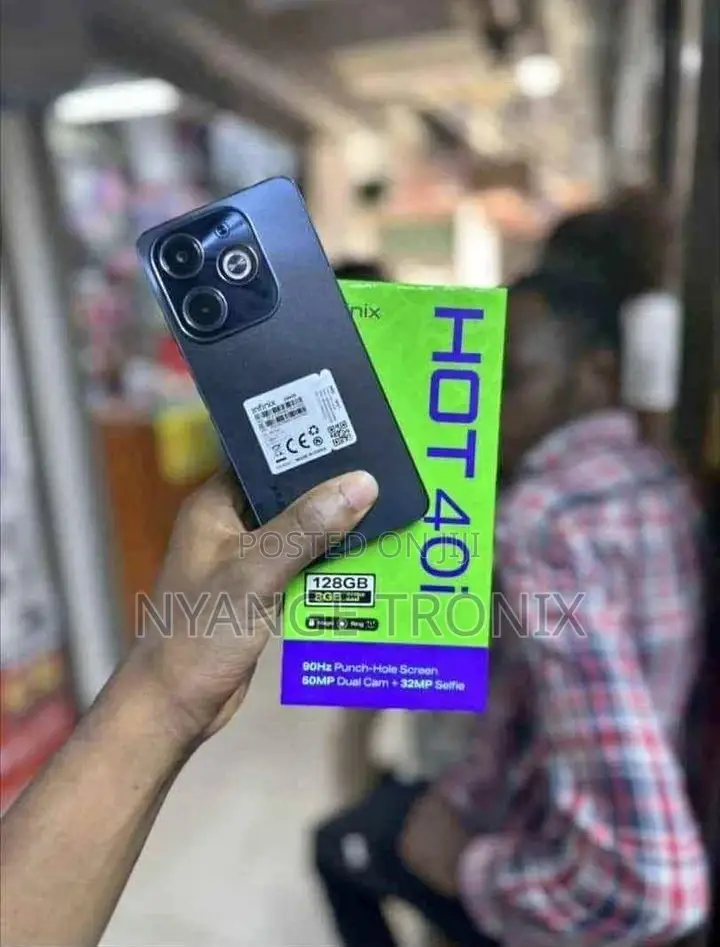 New Infinix Hot 40i 128 GB Black