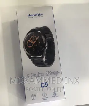 Haino Teko C9 Smart Watch With 3 Straps