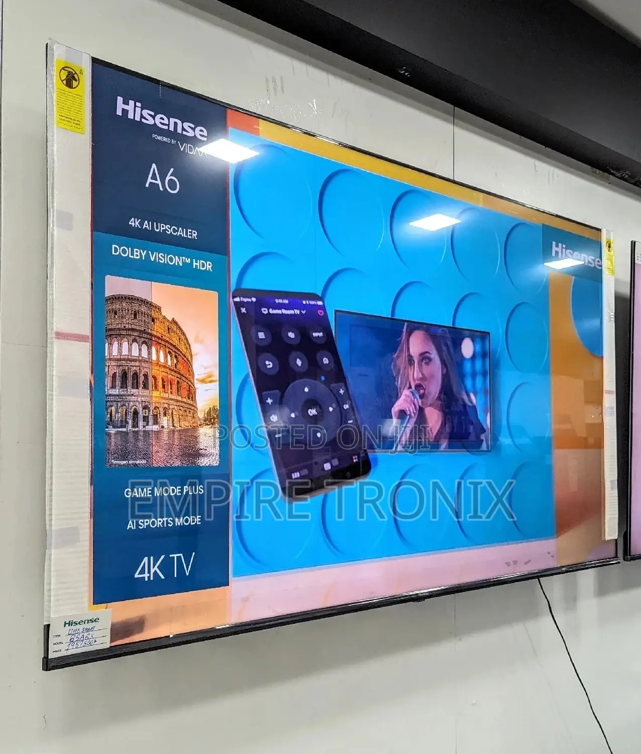 Hisense 65A6H Uhd TV