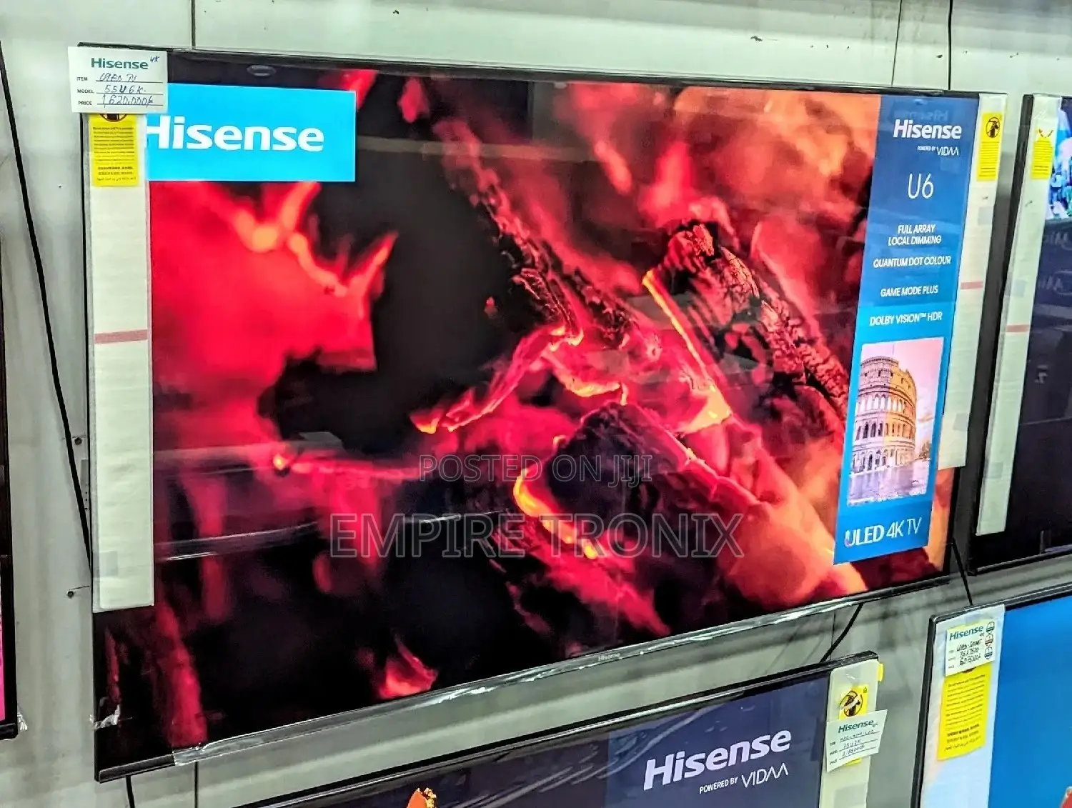 Hisense 55 Inch Smart Uled TV Quantum Dot