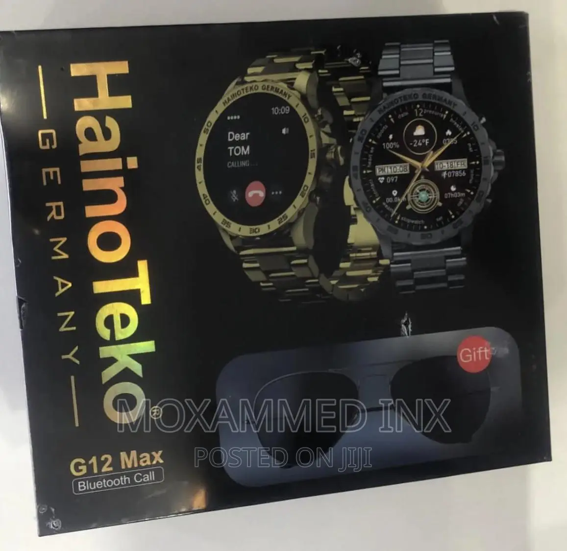Haino Teko Watch With Bluetooth Glasses For Calls