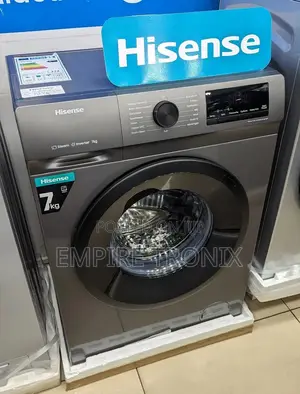Hisense Washing Machine WFQP7012VM – FRONT LOAD – 7 Kg
