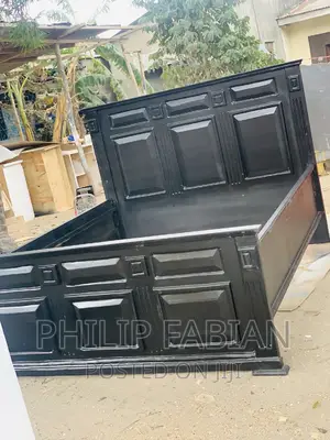 Kitanda Cha Mbao Imara