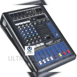 Kodtec Power Mixer Yenye Njia 4 Au 4 Channels