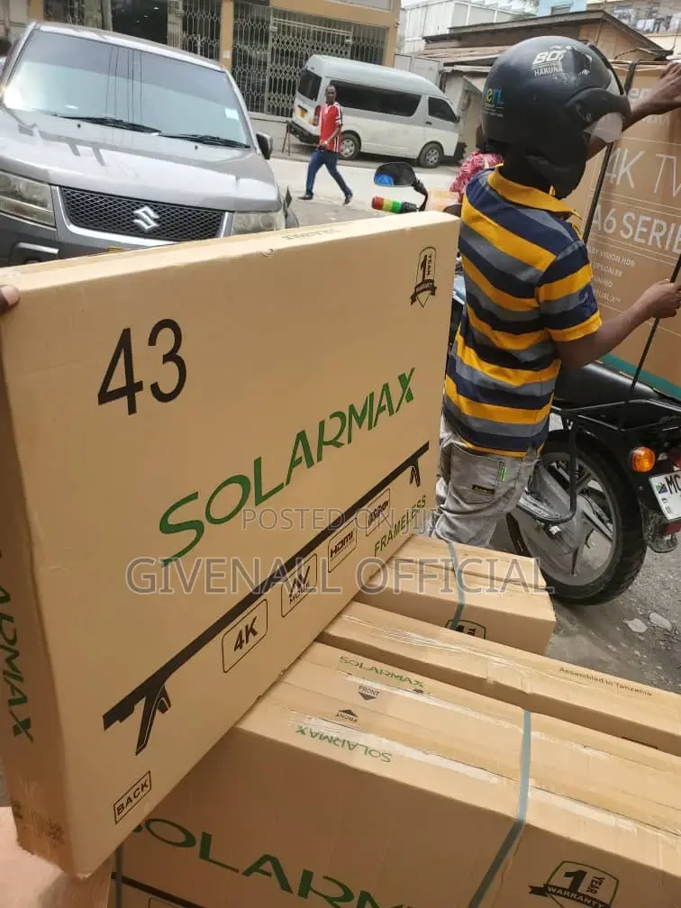 Ofa Ofa = Solarmax TV Nchi 43 LED Imara Sana HD Kali Sana