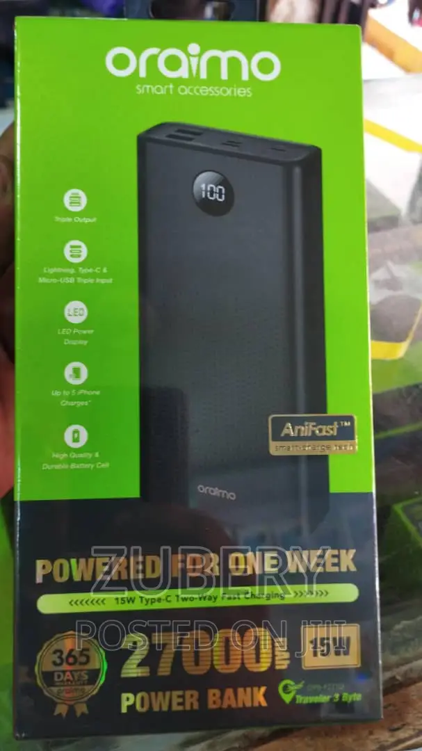 Oraimo Power Bank