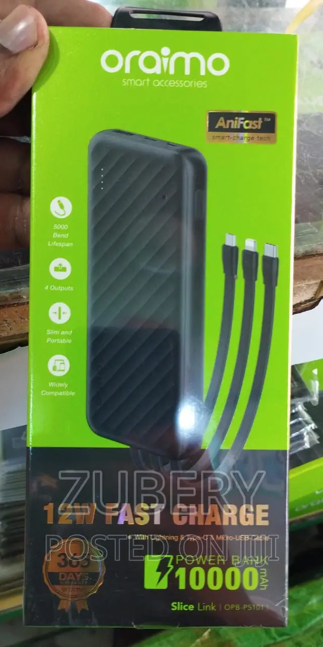 Oraimo Power Bank