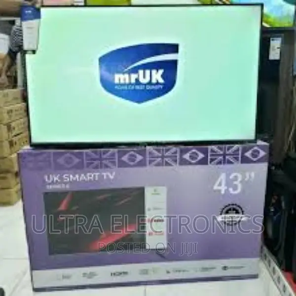 Mr UK Smart ANDROID Frameless TV Yenye Inchi 43