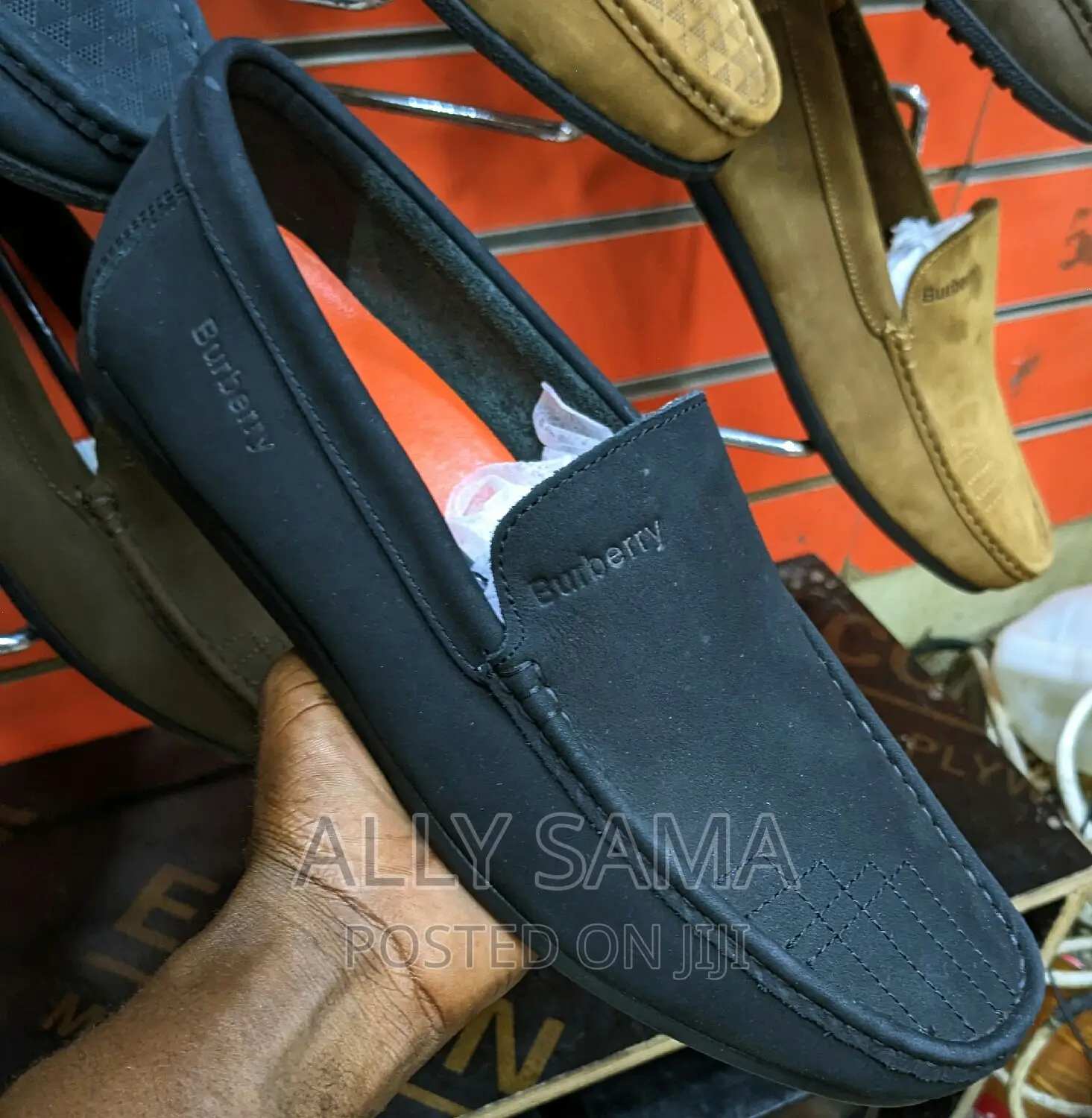 Burberry Loafers Full Black Pure Leather
