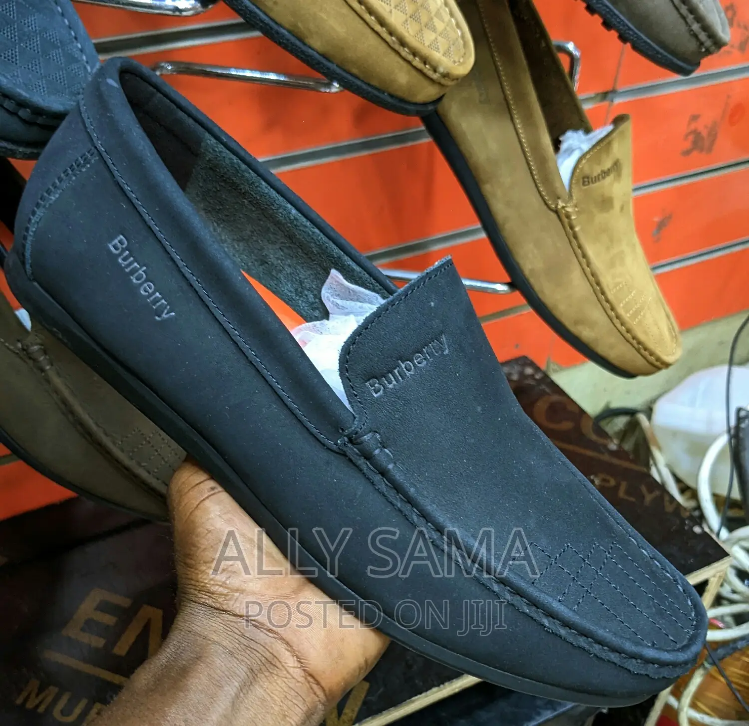 Burberry Loafers Full Black Pure Leather