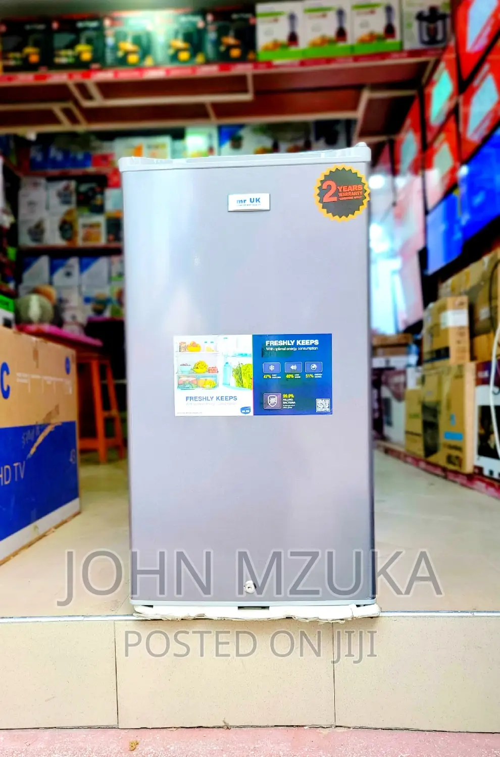 Mr UK Fridge Single Door , Free Fridge Guard, Free Derivary