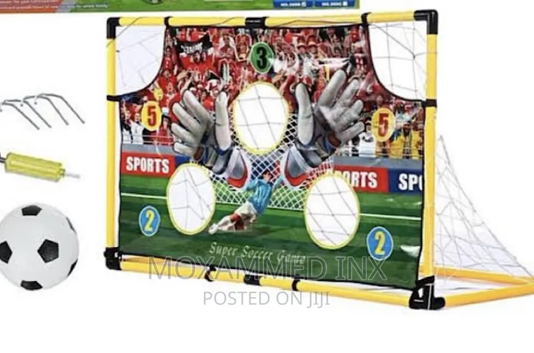 Soccer Goal Play Set Comes With Ball , Pump Net in Ilala Playground Equipment, Moxammed Inx