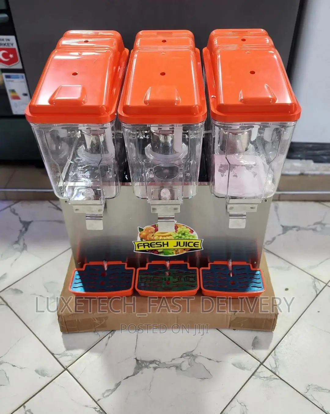 Commercial Juice Dispenser Machine 3 Tanks
