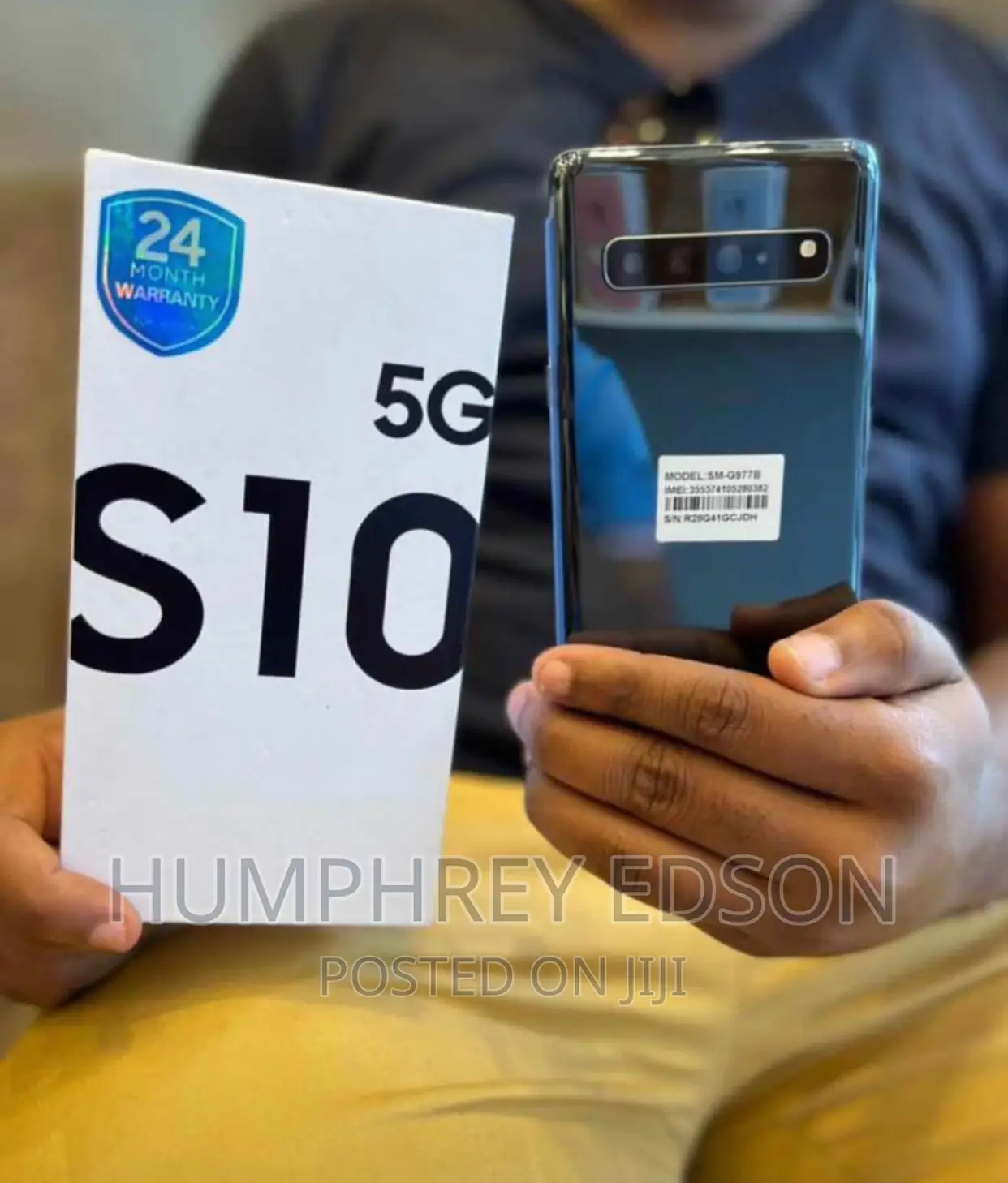 New Samsung Galaxy S10 5G 256 GB Black