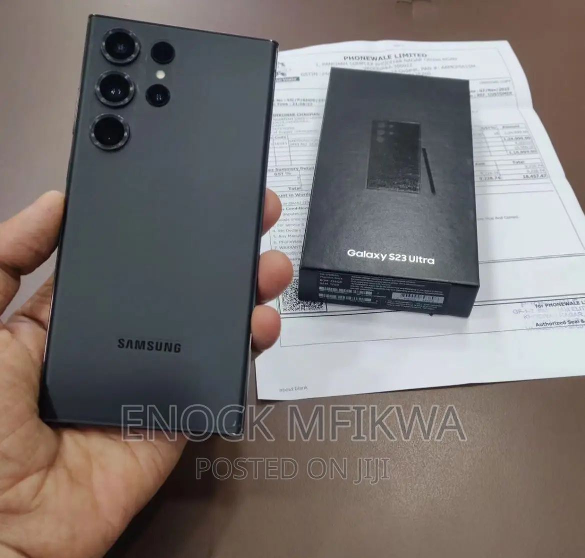 New Samsung Galaxy S23 Ultra 256 GB Black